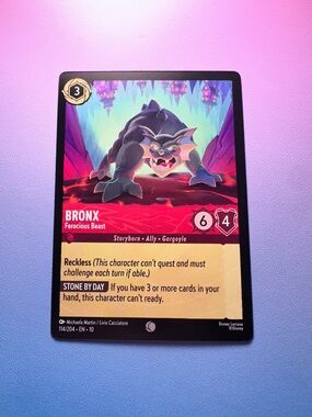 bronx [gargoyles] - 114/204 (common) — lorcana: whispers in the well